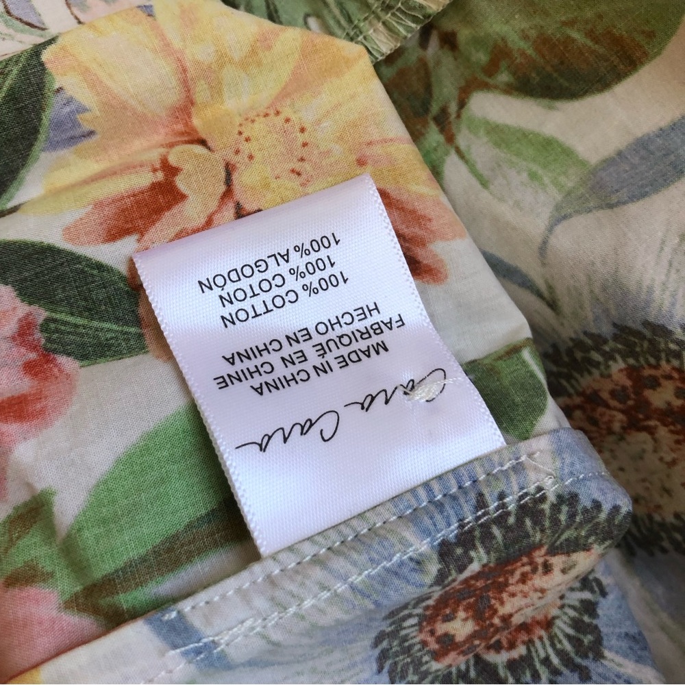 CARA CARA Nathali Floral Maxi Skirt - Egret Blossoms - Picture 8 of 8